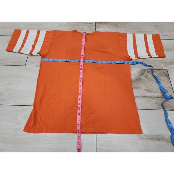 Mens Vtg NFL Shirt Denver Broncos Size M 80s Old School Logo 7 Jersey - Picture 5 of 5